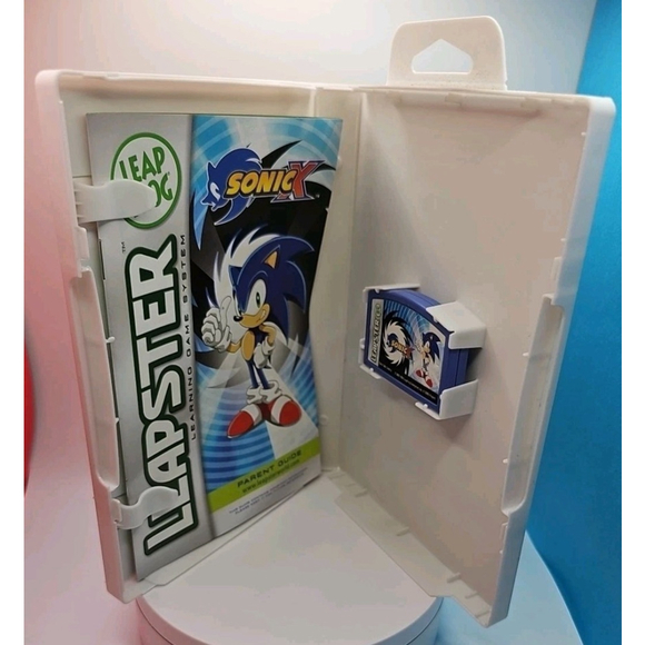 Sonic X (Leapster, 2005) CIB Complete In Box With Manual / Parent Guide - Picture 4 of 8